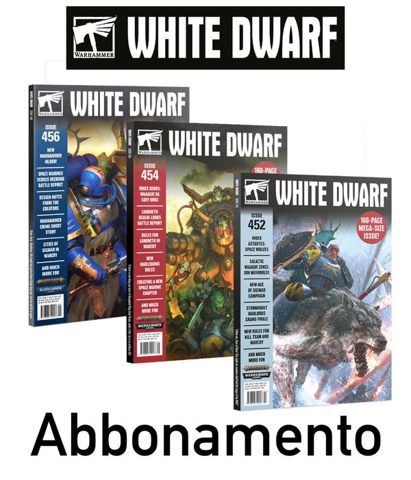 Abbonamento a White Dwarf