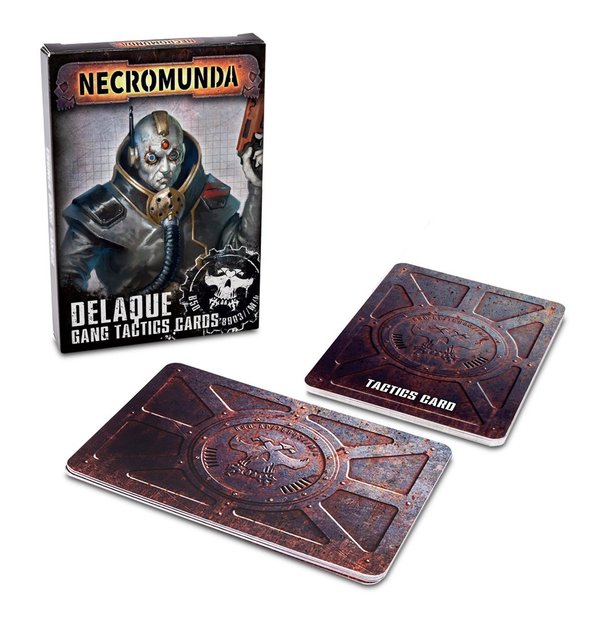 Necromunda: Delaque Gang Tactics Cards (English)