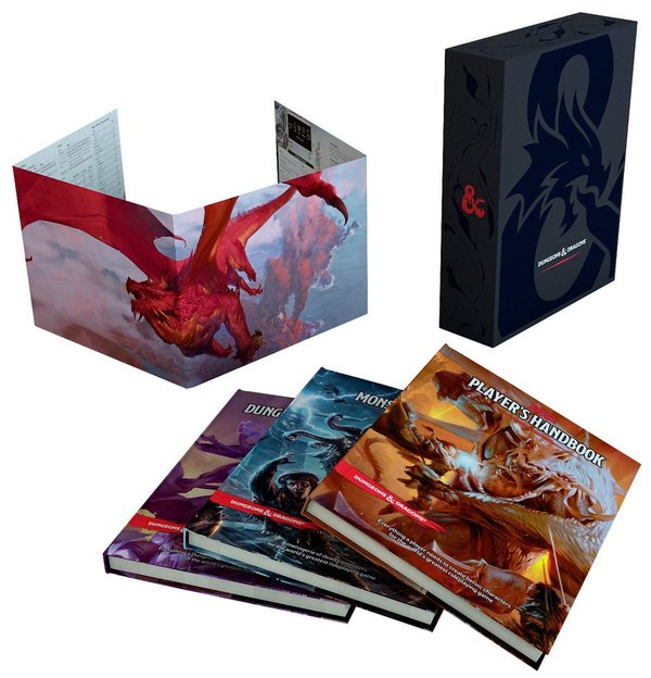 D&D Core Rulebooks Gift Set (italiano)