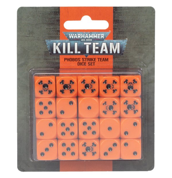 Kill Team - Set di Dadi del Team d'Attacco Phobos [Phobos Strike Team Dice]