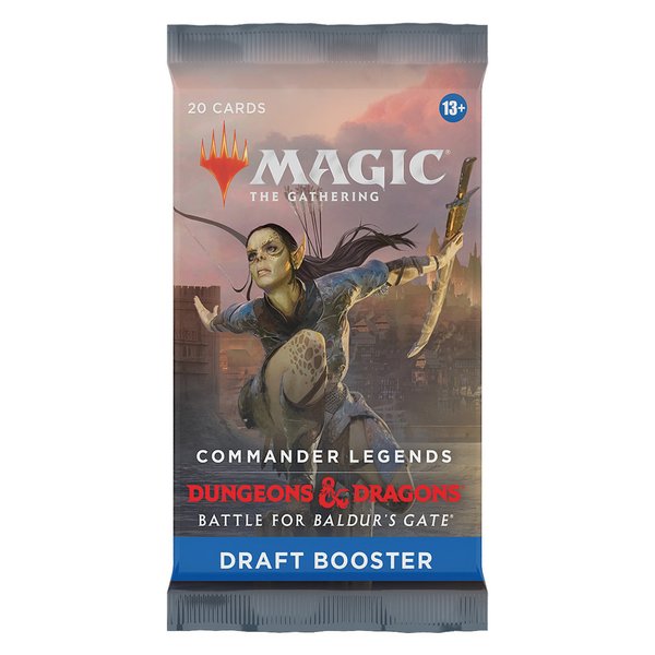 Commander Legends: Battle for Baldur’s Gate - Draft Booster (20 cards) (English)