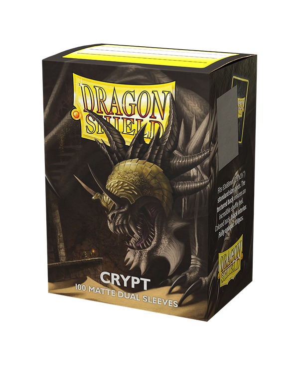 Dragon Shield - Matte Dual Sleeves - Crypt (100) (Standard Size)