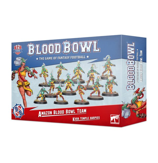 Blood Bowl - Amazon Team - Kara Temple Harpies