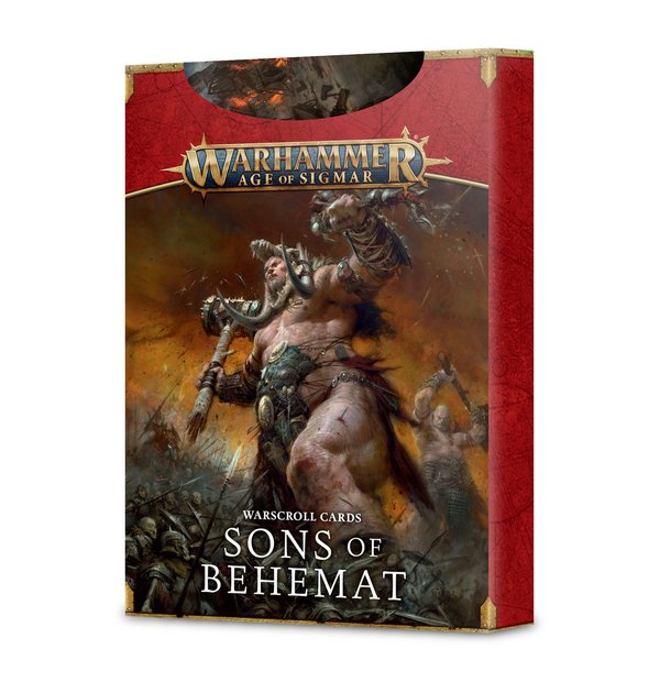 Sons of Behemat - Warscroll Cards (English)
