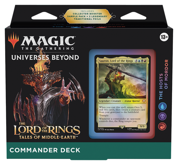 Magic - The Lord of the Rings - Commander Deck - The Hosts of Mordor (English)