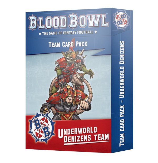 Blood Bowl - Underworld Denizens Team Card Pack (English)