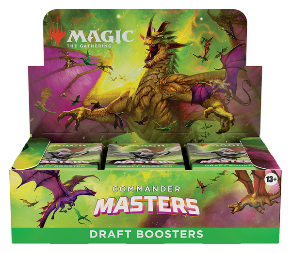 Magic - Commander Masters Draft Booster Box - (24 Packs) (English)