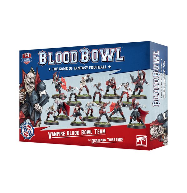 Blood Bowl - Vampire Blood Bowl Team - The Drakfang Thirsters