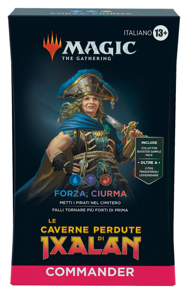 Magic - Le Caverne Perdute di Ixalan - Mazzo Commander Forza, Ciurma (Italiano)