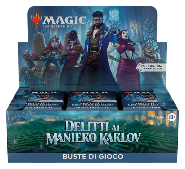 Magic - Delitti al Maniero Karlov - Box buste di gioco (36 buste) (Italiano)