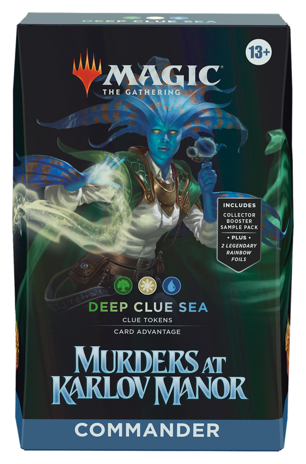 Magic - Murders at Karlov Manor - Commander Deck - Deep Clue Sea (English)